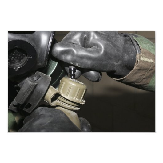 マリーンは飲み筒を自分の湯船に差し込む フォトプリント            (正面)