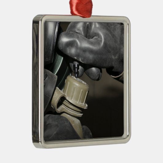 マリーンは飲み筒を自分の湯船に差し込む メタルオーナメント (右)