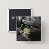 マリーンは飲み筒を自分の湯船に差し込む 缶バッジ (正面&裏面)