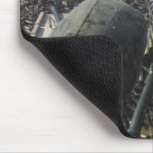 マリーンズがM2 50口径の機関銃を発射 マウスパッド (コーナー)