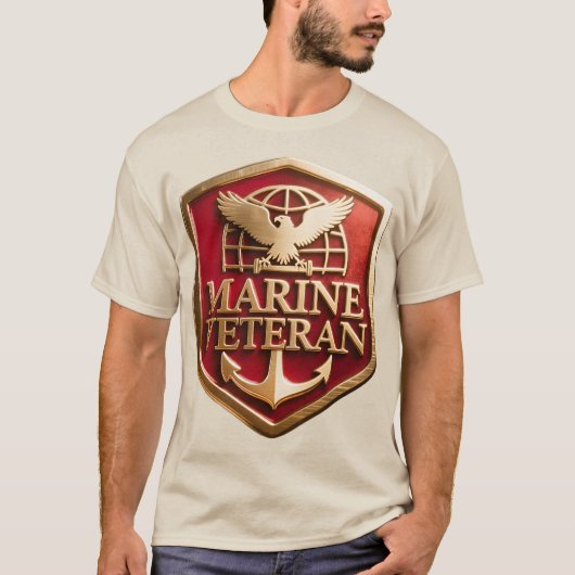 マリーンベテラン Tシャツ (正面)