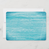 マリーン素朴ブルーデスティネーションビーチ結婚式 (裏面)