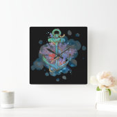 マリーン スクエア壁時計 (ホーム)