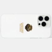 マリーン・ブレイン iPhoneケース - 恐れを知らぬ軍のデザイン Case-Mate iPhoneケース (裏面 (横))