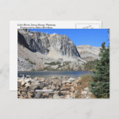 マリー湖雪地帯 ポストカード (正面/裏面)