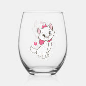 マリー茎のないワイングラス ステムなしワイングラス (裏面)