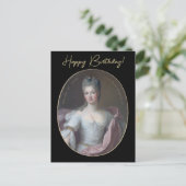 マリー・アデライデ・ド・サヴォイ 誕生日おめでとう ポストカード (スタンド正面)
