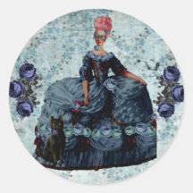マリー・アノティネットと魅惑の夕べステッカー