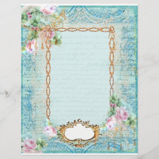 マリー・アントイフランスのネット文房具とカード (裏面)