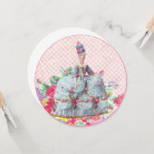 マリー・アントワネットがケーキ食べを食べよう カード (正面/裏面インサイチュ)