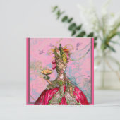 マリー・アントワネットがケーキ食べを食べる 招待状 (スタンド正面)