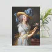 マリー・アントワネットとバラありがとう サンキューカード (スタンド正面)