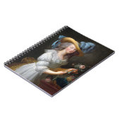 マリー・アントワネットとバラ ノートブック (左側)