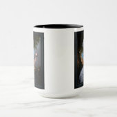 マリー・アントワネットとバラ マグカップ (中央)