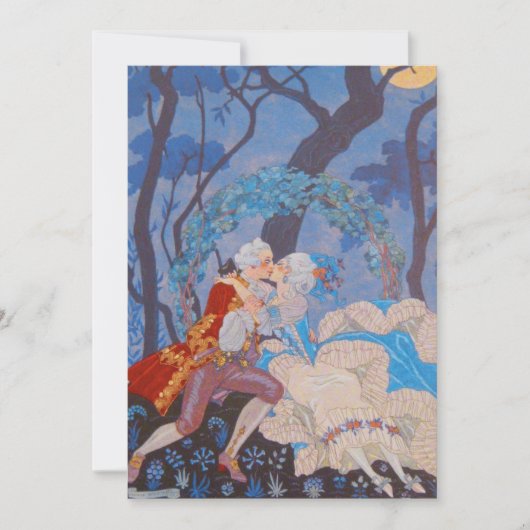 マリー・アントワネットと恋人 ～ 招待状 (正面)