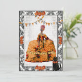 マリー・アントワネットと黒猫ハロウィーン 招待状 (スタンド正面)