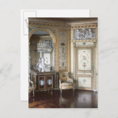 マリー・アントワネットのブードワールのインテリア ポストカード (正面/裏面)