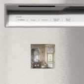 マリー・アントワネットのブードワールのインテリア マグネット (インサイチュ (食洗機))