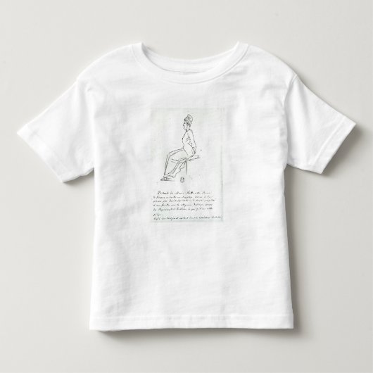 マリー・アントワネットの処刑への道 トドラーTシャツ (正面)