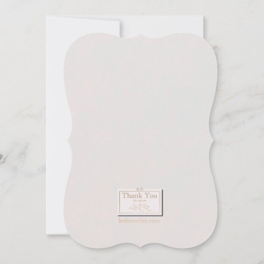 マリー・アントワネットの小さなイチゴの招待状 招待状 (裏面)