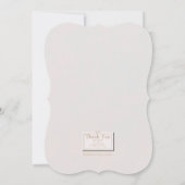 マリー・アントワネットの小さなイチゴの招待状 招待状 (裏面)