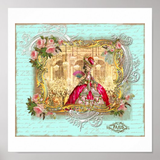 マリー・アントワネットパーティーアットベルサイユinアクア ポスター (正面)