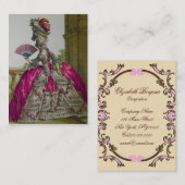マリー・アントワネット女王(その他のオプション) - 名刺 (正面/裏面)