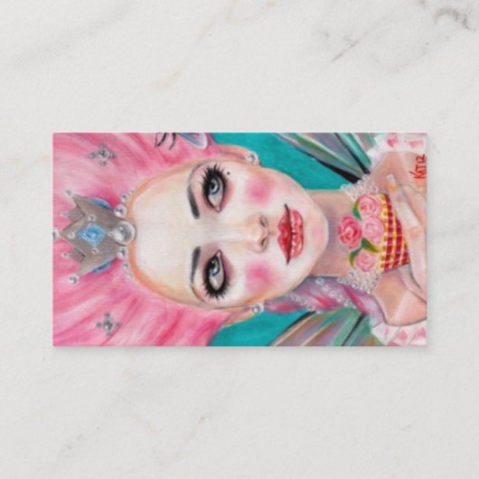 マリー·アントワネット紹介カード、ケーキを作っ食べてください 紹介カード (正面)