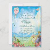 マリー・アントワネット茶アットベルサイユ・ローンパーティー 招待状 (裏面)