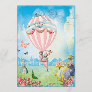 マリー・アントワネット茶アットベルサイユ・ローンパーティー 招待状