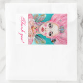 マリー・アントワネット・クイーン・ビー感謝してい・君のステッカー 長方形シール (バッグ)