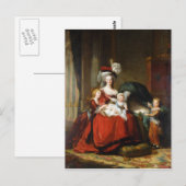 マリー・アントワネット・ド・ロレーヌ・ハプスブルク ポストカード (正面/裏面)