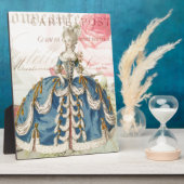 マリー・アントワネット フォトプラーク (側面)