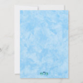 マリー・アントワネット フランスの女王 招待状 (裏面)