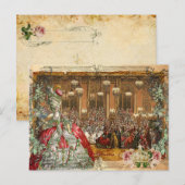 マリー・アントワネット・ベルサイユ・ボール・ポストカード ポストカード (正面/裏面)