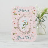 マリー・アントワネット ペティット イチゴ 招待状 (スタンド正面)