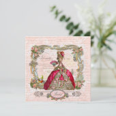 マリー・アントワネット ホットピンク & パリ 招待状 (スタンド正面)