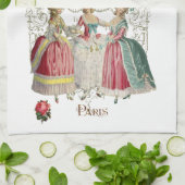 マリー・アントワネット・レディースin待ち キッチンタオル (折り畳み)