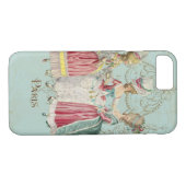 マリー・アントワネット・レディースin待ち Case-Mate iPhoneケース (裏面(横))