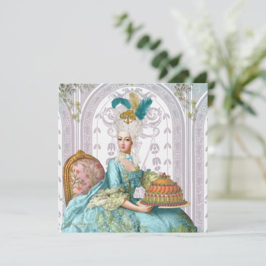 マリー・アントワネット　彼らにケーキを食べさせて 招待状 (スタンド正面)