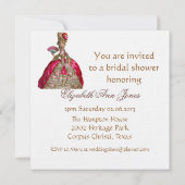 マリー·アントワネット 招待状 (裏面)