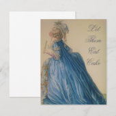 マリー・アントワネット 〜招待 招待状 (正面/裏面)