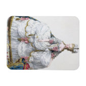 マリー・アントワネット（1752年～93年）、「レジュイル・デ・エストーム」より マグネット (横)