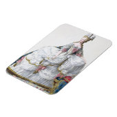 マリー・アントワネット（1752年～93年）、「レジュイル・デ・エストーム」より マグネット (左側)