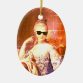 ♥マリー・アントワネットMarie Antoinette Kitsch ♥ セラミックオーナメント (正面)