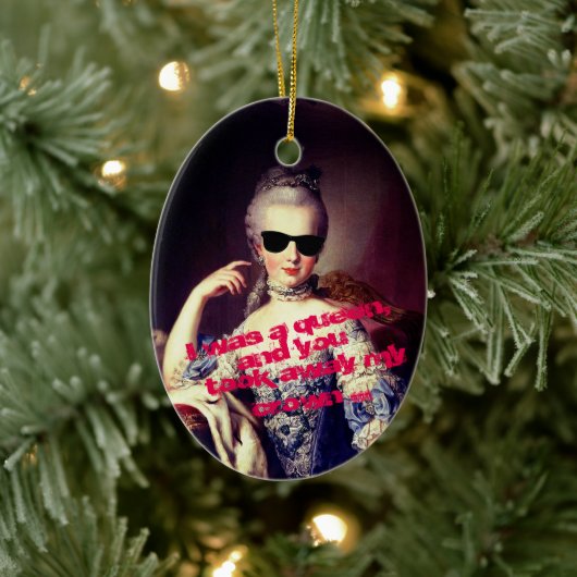 ♥マリー・アントワネットMarie Antoinette Kitsch ♥ セラミックオーナメント (ツリー)