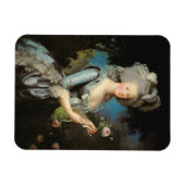 マリー・アントワネットwith aバラ, 1783 マグネット (横)