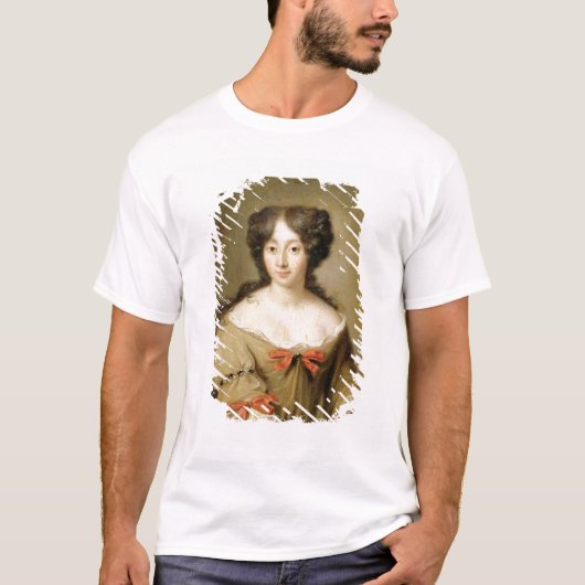 マリー·アン·マンチーニのポートレート(1646年-1714年) c.1670 tシャツ (正面)