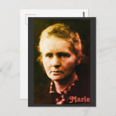 マリー・カリー ポストカード (正面/裏面)