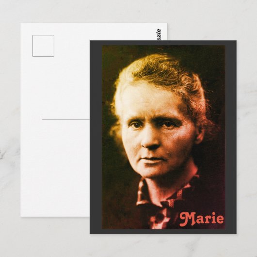 マリー・カリー ポストカード (正面/裏面)